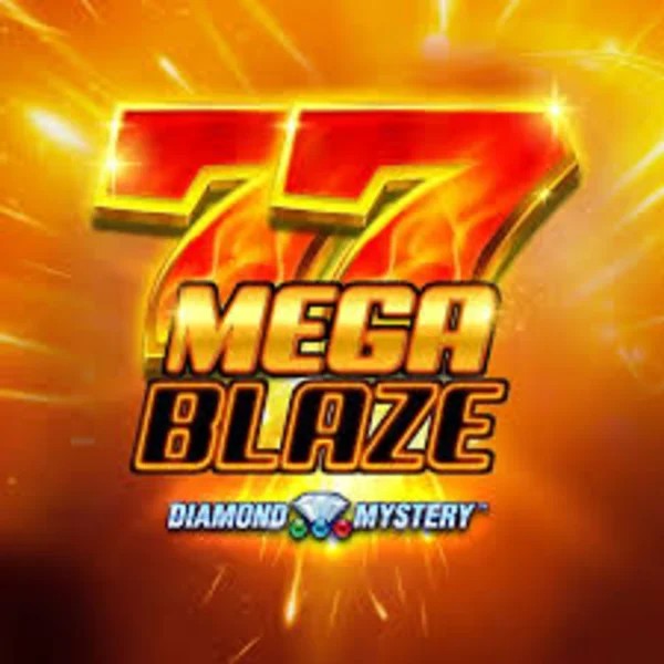 Official Slots logo: Diamond Mystery Mega Blaze by Greentube at Spinfin Casino