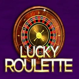 Lucky Roulette slot visual from Belatra Games available on spinfins.co.uk