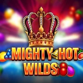 Mighty Hot Wilds slot visual from Inspired Gaming available on spinfins.co.uk