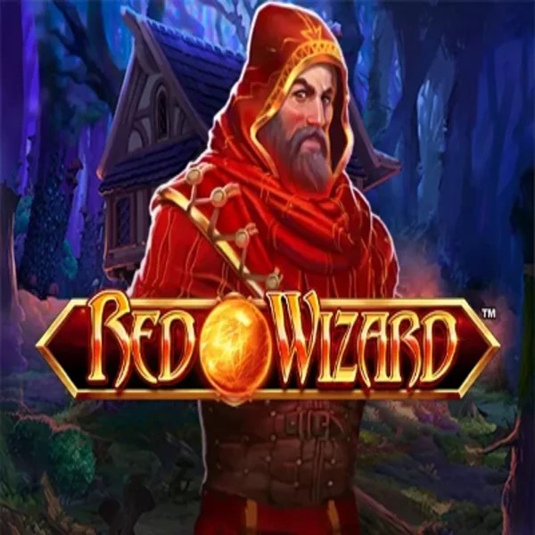 Red Wizard slot visual from Rarestone Gaming available on spinfins.co.uk