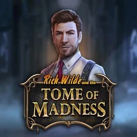 Slots logo of Tome of Madness from Play'n GO at Spinfin Casino