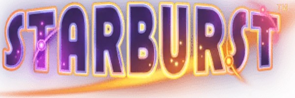 Starburst online game logo by NetEnt on spinfins.co.uk